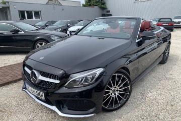 Mercedes-Benz C 300 Kabriolet Pakiet AMG Pneumatyka Burmester !
